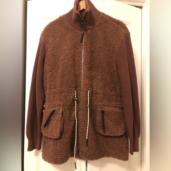 VARLEY Westwood Sherpa And Knit Jacket size S NWT - Picture 11 of 13